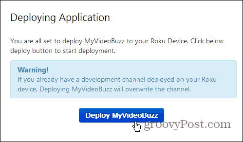 Implementar MyVideoBuzz
