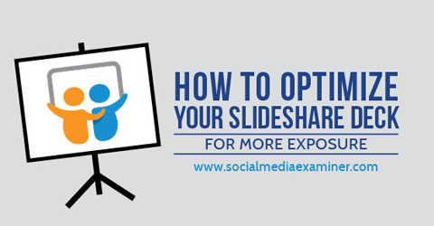 optimizar slidshare para la exposición