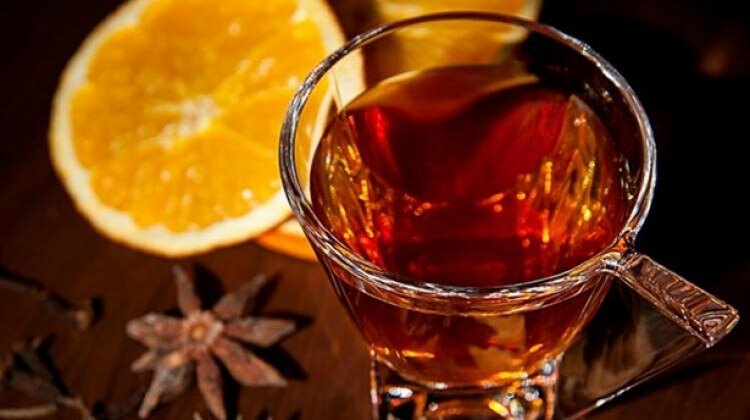 Deliciosa receta de té de invierno naranja