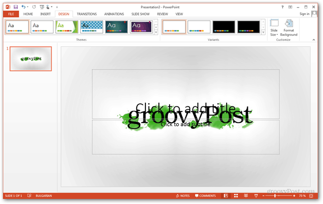 Office 2013 Template Create Make Custom Design POTX Custom Slide Slides Tutorial Cómo personalizar el fondo