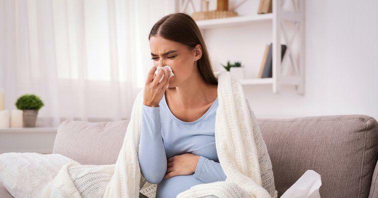 Cómo tratar la gripe durante el embarazo