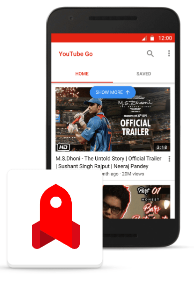 Google crea una nueva aplicación de ahorro de datos llamada YouTube Go