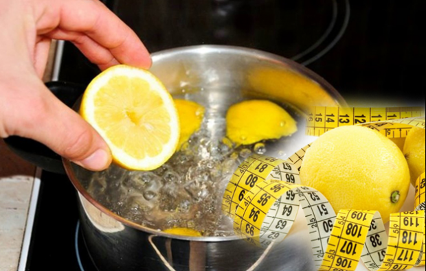 ¡Una dieta de limón hervido que derrite 10 libras al mes! Fórmula adelgazante con limón hervido