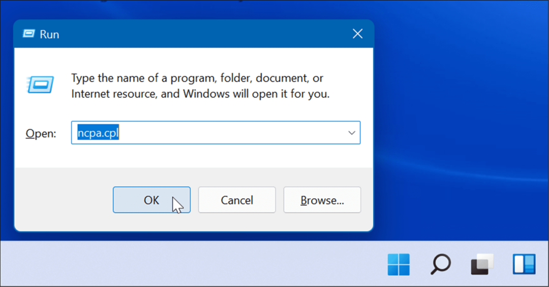 Ejecutar la tienda de Microsoft no funciona en Windows 11