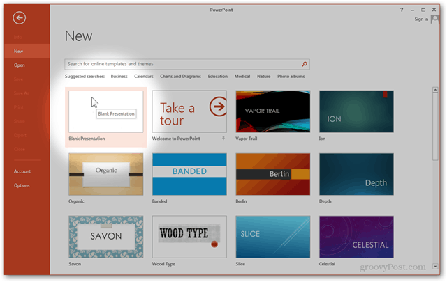 Office 2013 Template Create Make Custom Design POTX Custom Slide Slides Tutorial Cómo poner en blanco la presentación