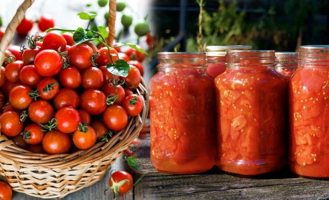¿Cómo elegir tomates? ¿Cómo elegir tomates Menemenlik? 6 consejos para tomates enlatados