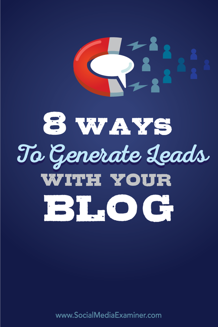 cómo generar leads con tu blog