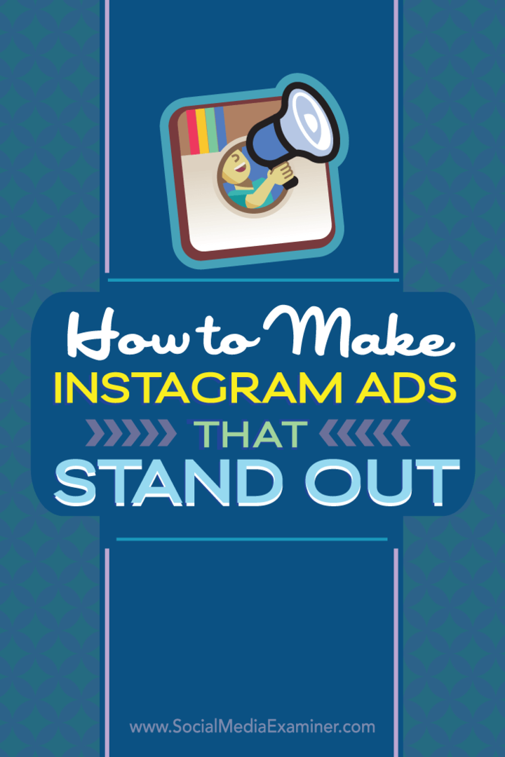 Cómo hacer anuncios de Instagram que se destaquen: examinador de redes sociales