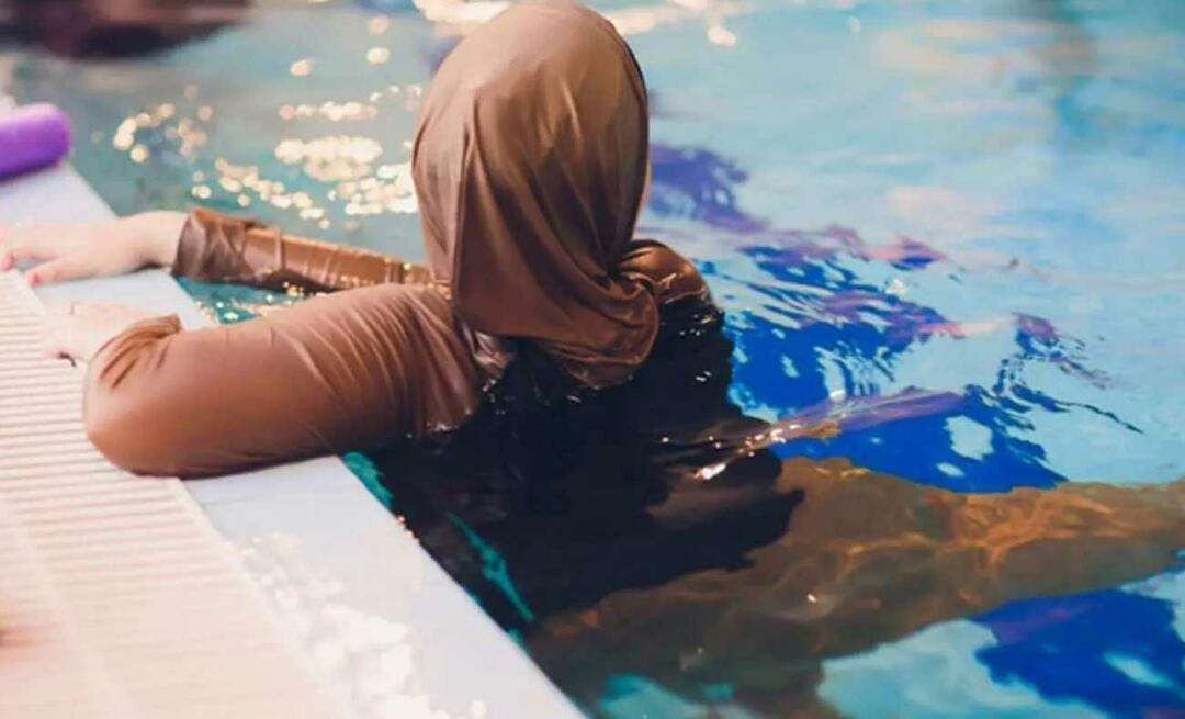 ¡Se ha decidido la prohibición de entrar en la piscina con Haşema! Gestión del sitio multada
