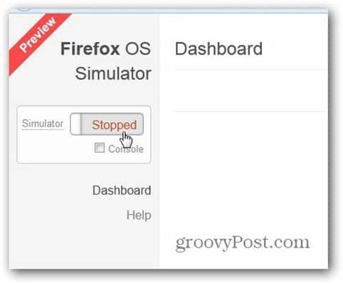 Complemento del navegador Firefox OS Simulator disponible - Recorrido de captura de pantalla