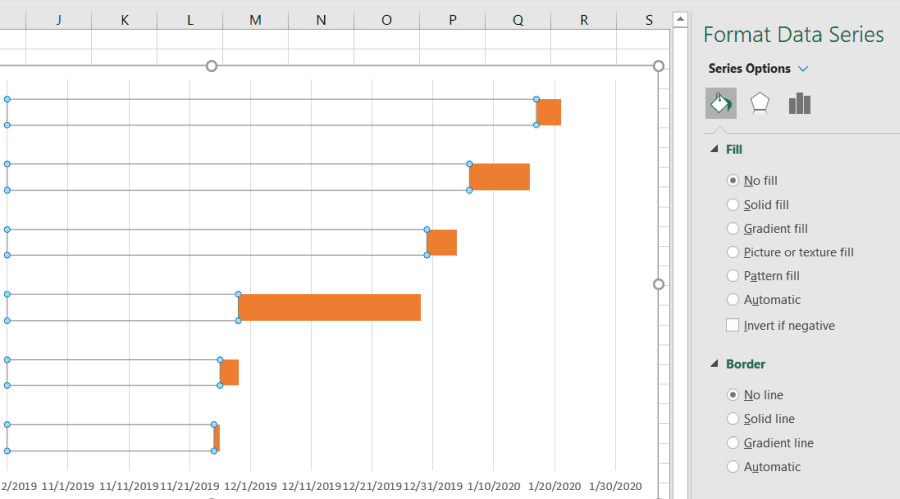borrar series de datos en Excel