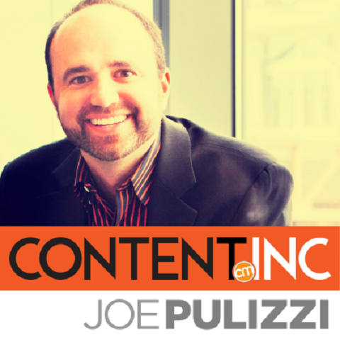 Para Content Inc., Joe Pulizzi está utilizando contenido reutilizado para sus podcasts y su próximo libro.