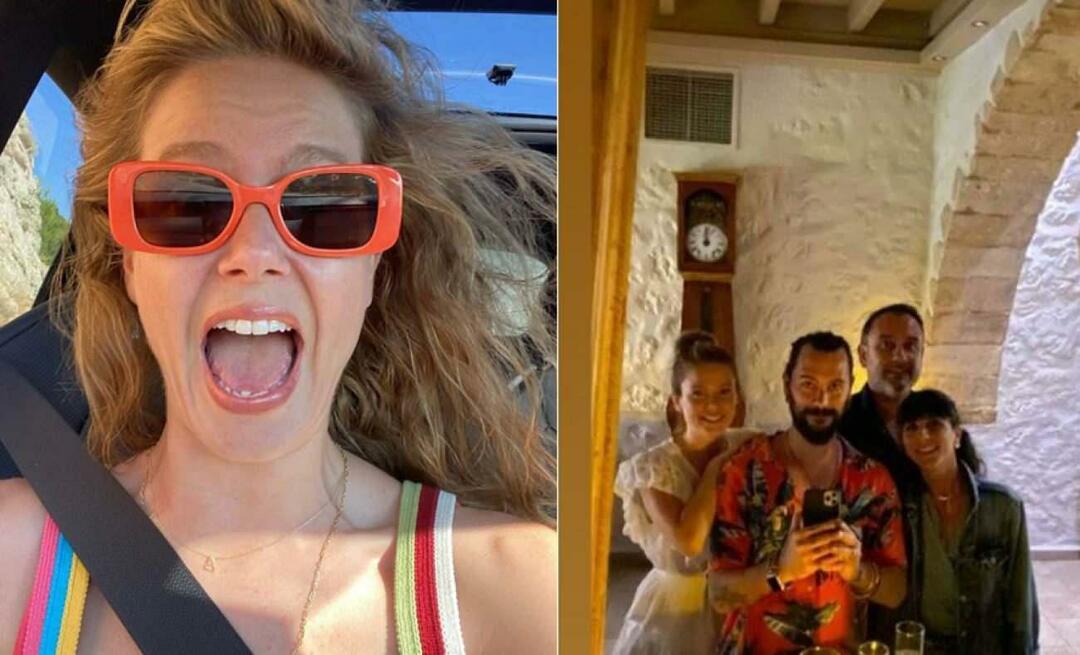 ¡Burcu Biricik, Nalan de Girl in the Glass, compartió una foto con su esposo! Se habló mucho de sus estados de ánimo románticos.