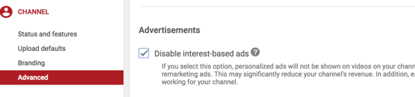 Cómo configurar una campaña de anuncios de YouTube, paso 36, opción para evitar la colocación de videos específicos por parte de la competencia en su canal