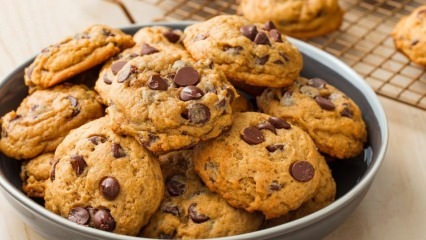 ¿Cómo hacer prácticas galletas con chispas de chocolate?