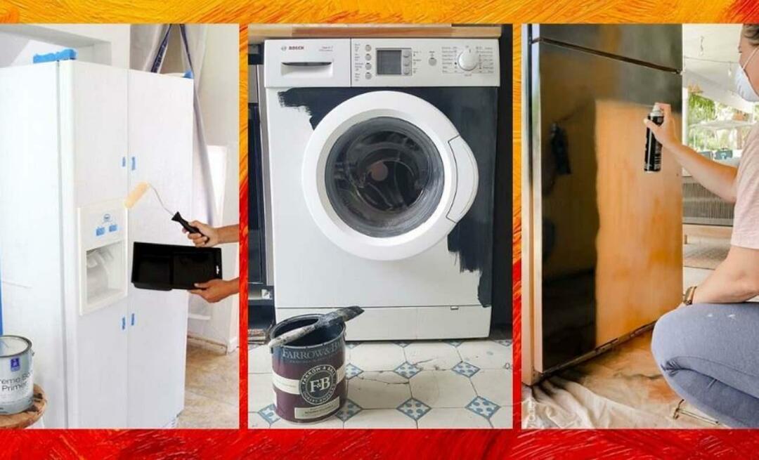 ¿Se pueden pintar los electrodomésticos? ¿Cómo pintar los electrodomésticos? ¿Con qué pintura se pintan los electrodomésticos?