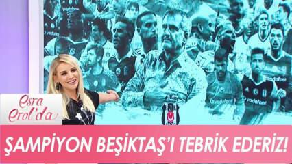 ¡Espectáculo en vivo del gran seguidor del Beşiktaş Esra Erol!