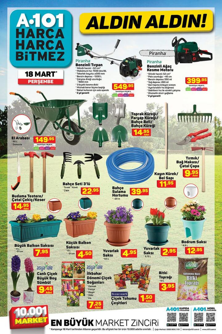 101 herramientas de jardinería