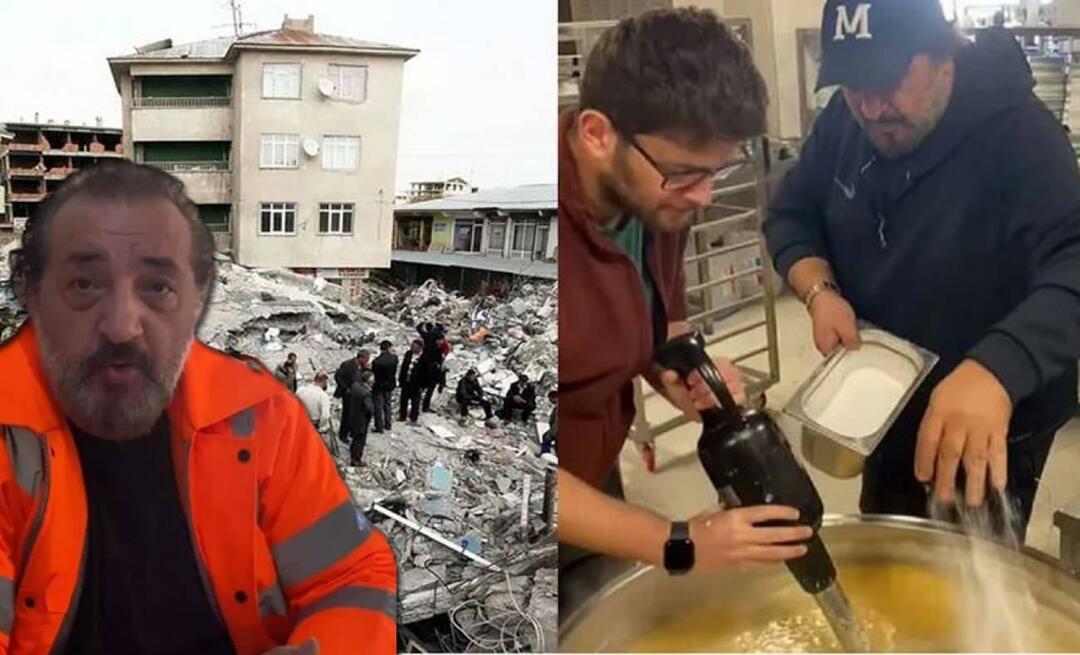 ¡El jefe Mehmet Yalçınkaya, que trabajó duro en el área del terremoto, llamó a todos! 