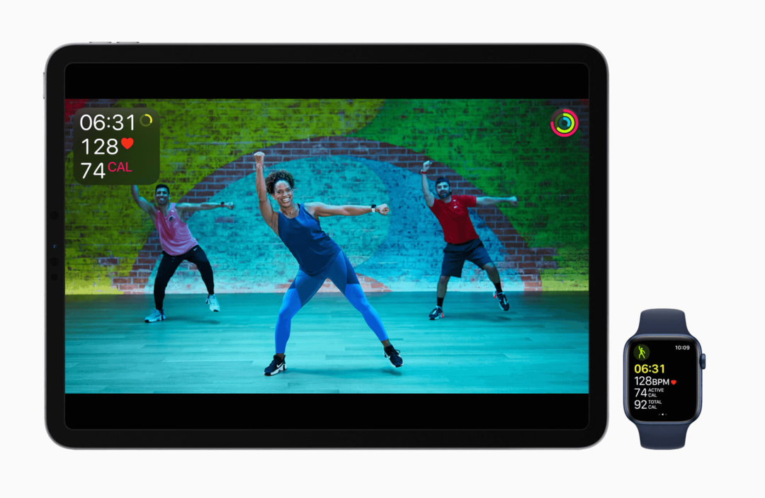 Apple Fitness en iPad