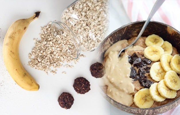 Receta de desayuno de avena dietética: ¿Cómo hacer avena de plátano y cacao?