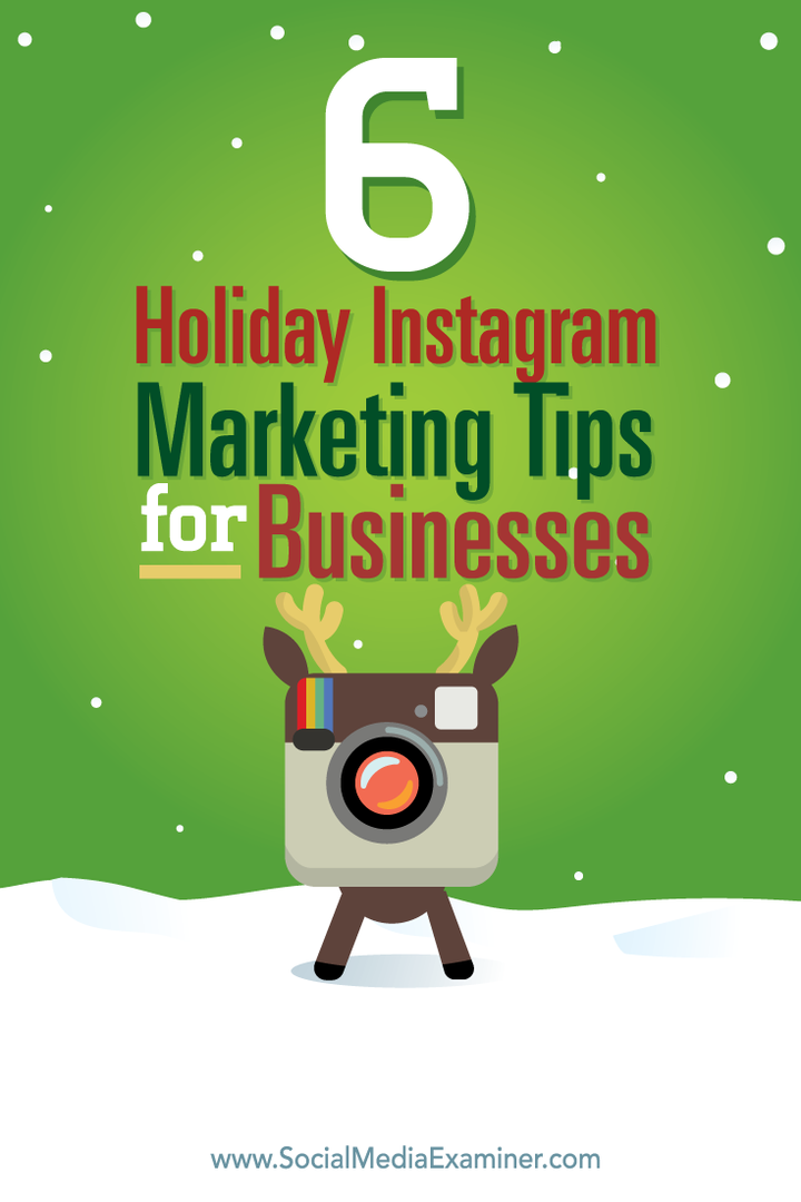 6 consejos de marketing de Instagram navideño para empresas: examinador de redes sociales