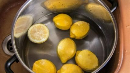 ¡Dieta de limón hervido de Saraçoğlu que te hace perder peso! ¿Cómo adelgazar con limón hervido?
