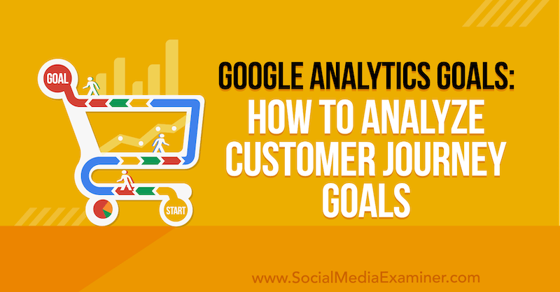 Objetivos de Google Analytics: cómo analizar los objetivos del recorrido del cliente por Chris Mercer en Social Media Examiner.