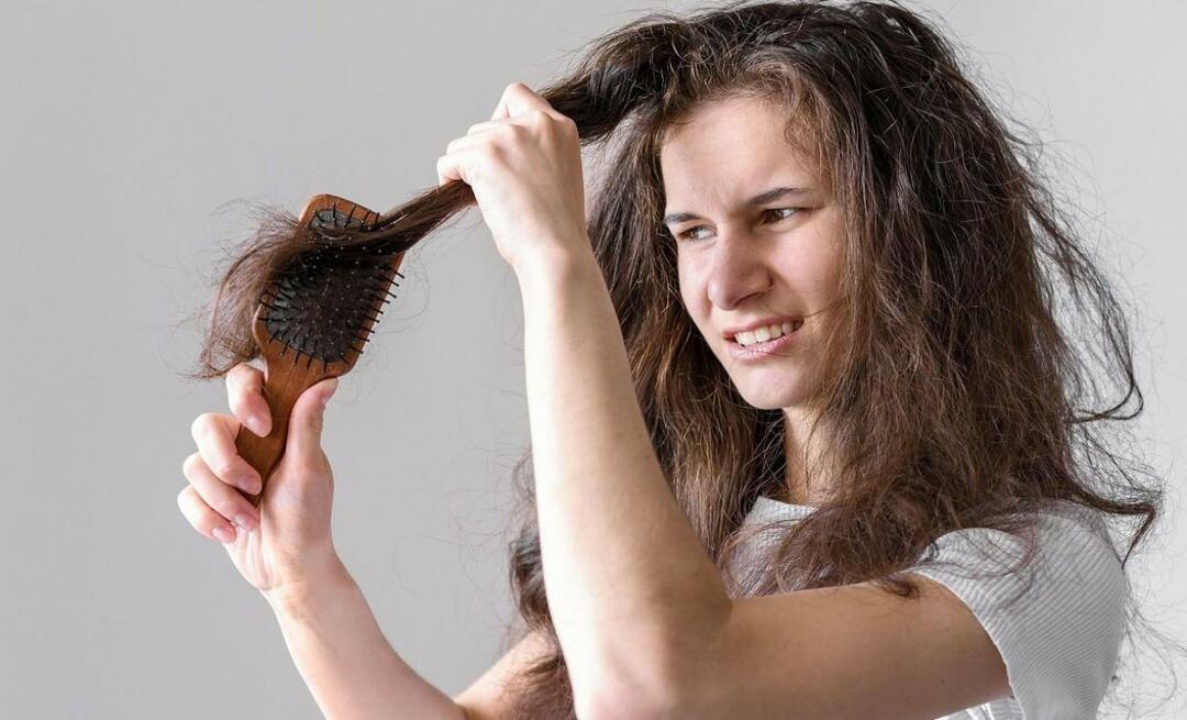 ¿Cómo desenredar el cabello enredado y con sensación de fieltro?