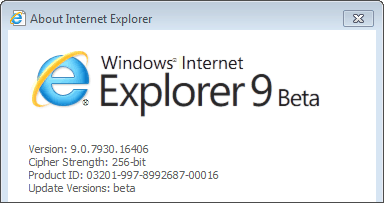 Descargas y características de Internet Explorer 9