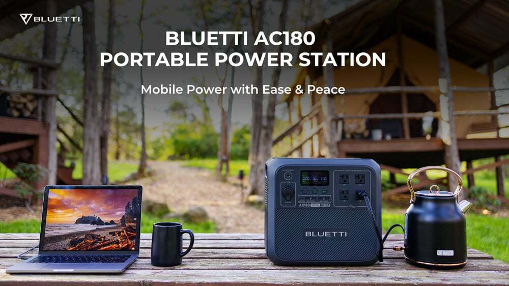 AC180 de BLUETTI: transformando centrales eléctricas portátiles para aventuras al aire libre