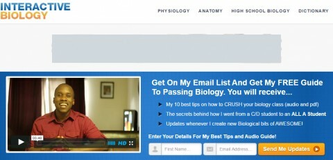 El primer blog de Leslie, Interactive Biology, presentó conceptos de biología individuales en videos cortos.