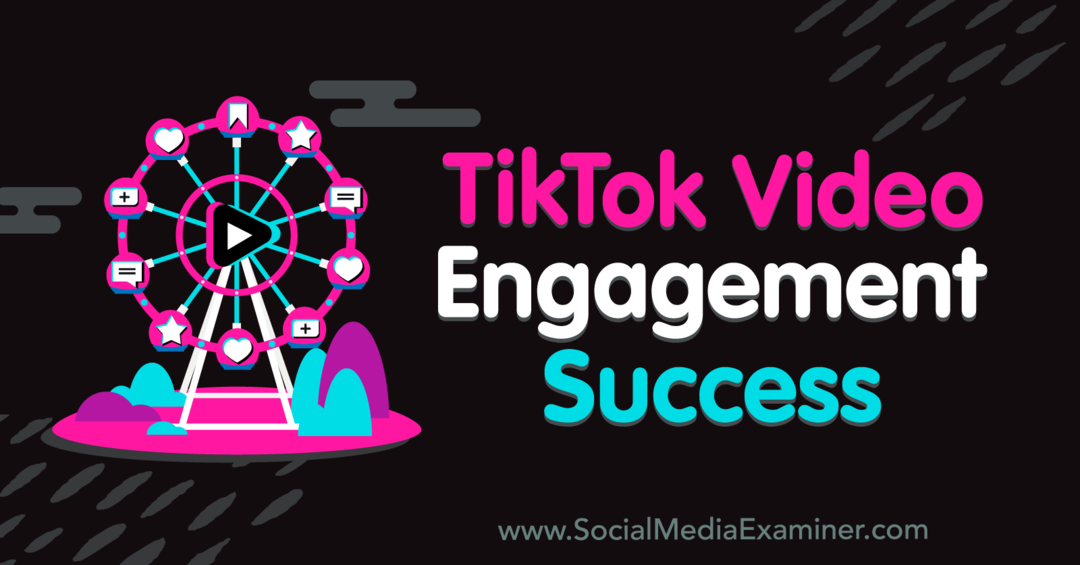 Éxito en la participación de video de TikTok: Examinador de redes sociales