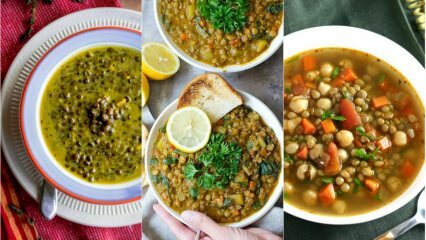Deliciosa receta de sopa de lentejas verdes sazonadas