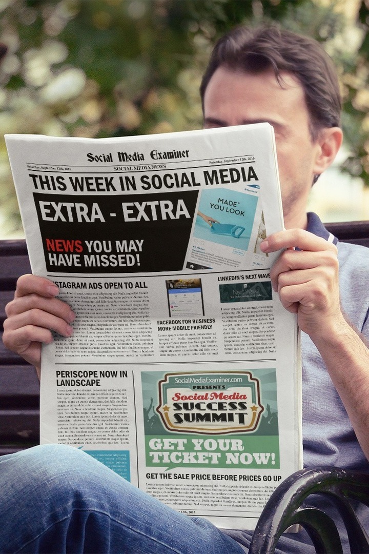 examinador de redes sociales noticias semanales 12 de septiembre de 2015