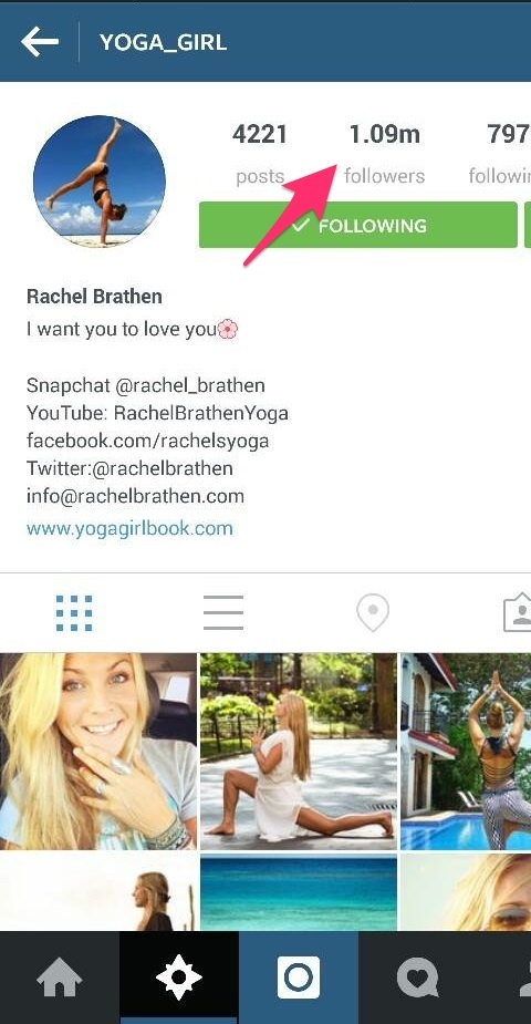cuenta de instagram para yoga_girl
