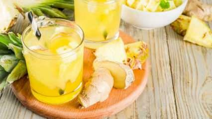 ¿Cómo hacer limonada antiedema? ¡Receta detox para aliviar edemas con piña! Receta detox aliviante