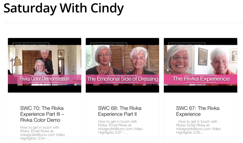¡AUGE! Sábado de cosméticos con videos de Cindy