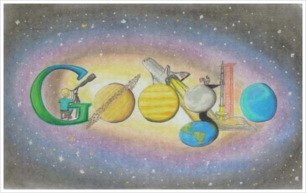 Mi galaxia google doodle