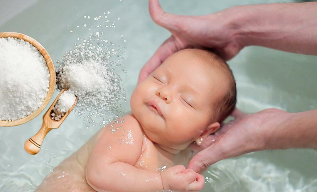 ¿Es perjudicial bañar a los bebés con sal? ¿De dónde viene la costumbre de salar a los recién nacidos?