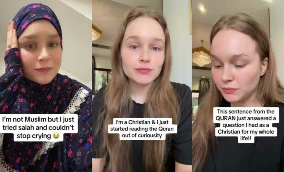 ¡La joven, afectada por los acontecimientos en Gaza, se hizo musulmana! 