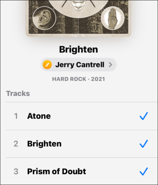 las pistas añadidas crean una lista de reproducción colaborativa en Apple Music