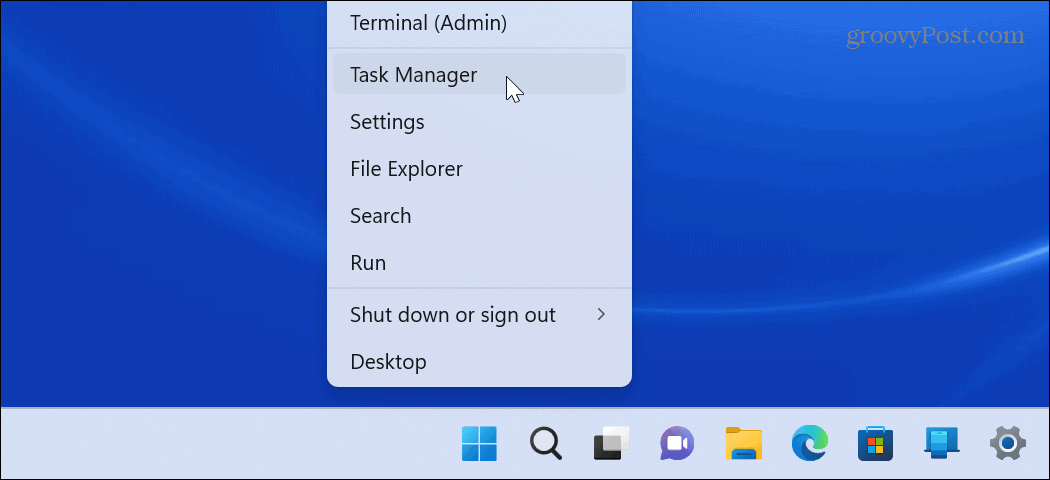 Forzar el cierre de aplicaciones que no responden en Windows 11