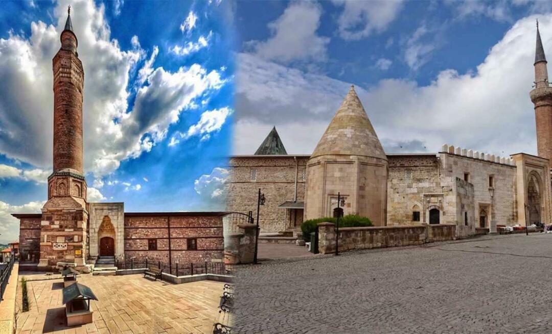 Mezquitas de Ankara y Konya, declaradas Patrimonio de la Humanidad por la UNESCO. Mezquita Arslanhane y mezquita Eşrefoğlu