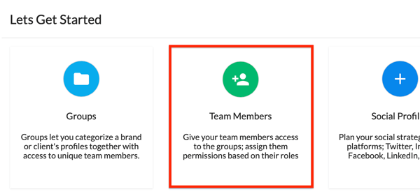 Comience agregando miembros del equipo a su cuenta de Statusbrew.