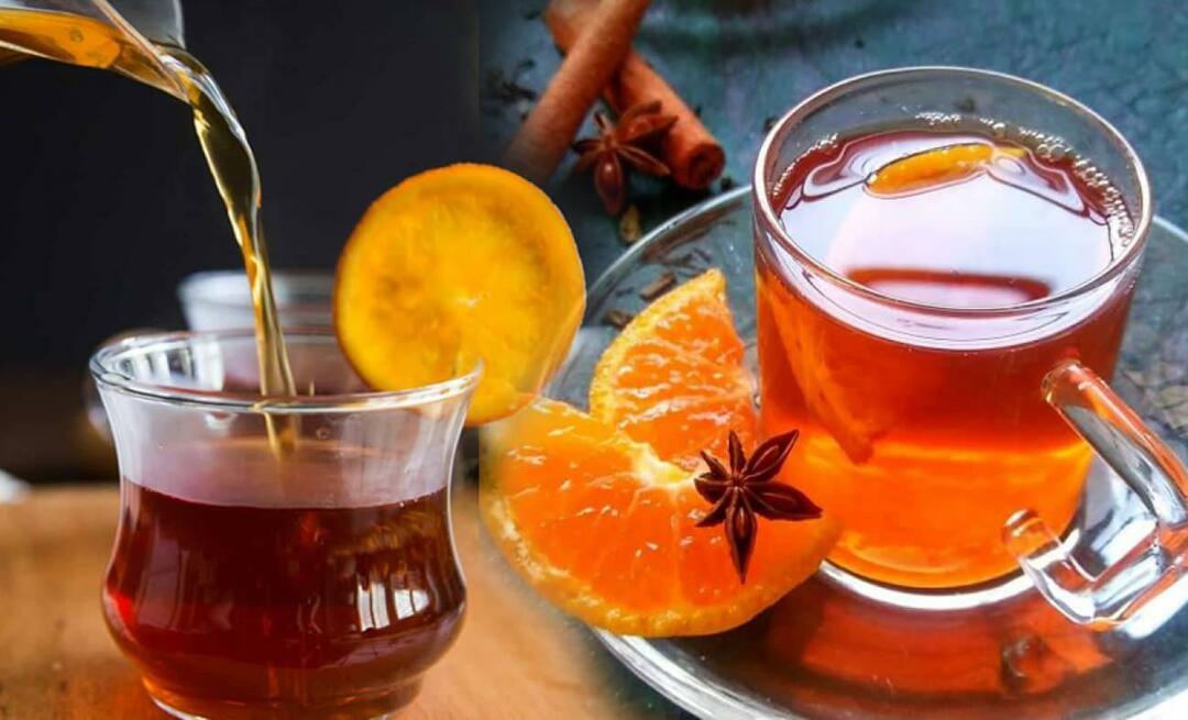 ¿Cómo hacer té de naranja? Un sabor diferente para tus invitados: Té de naranja con albahaca