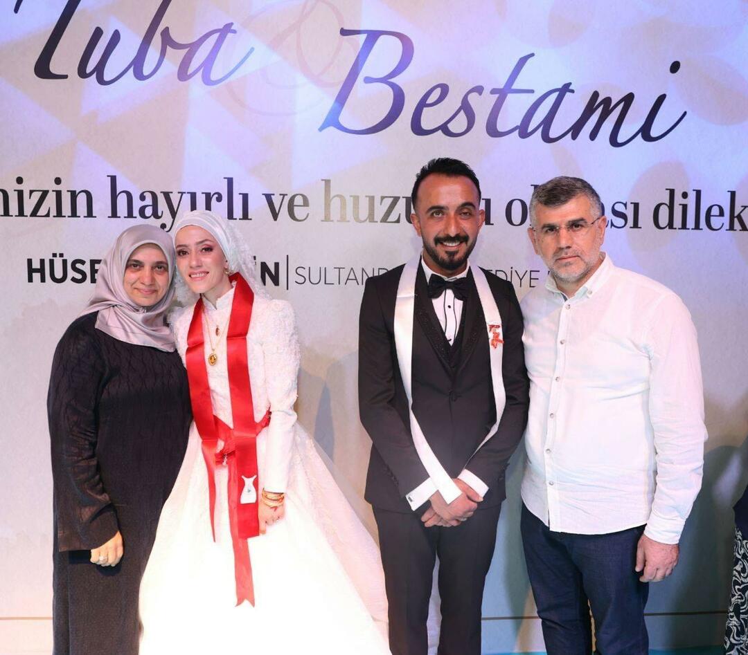 ¡La pareja de sobrevivientes del terremoto, cuyo vestido de novia fue hecho por Emine Erdoğan, ingresó a la casa mundial!