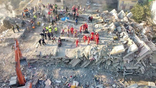 Fotogramas del terremoto de Kahramanmaraş