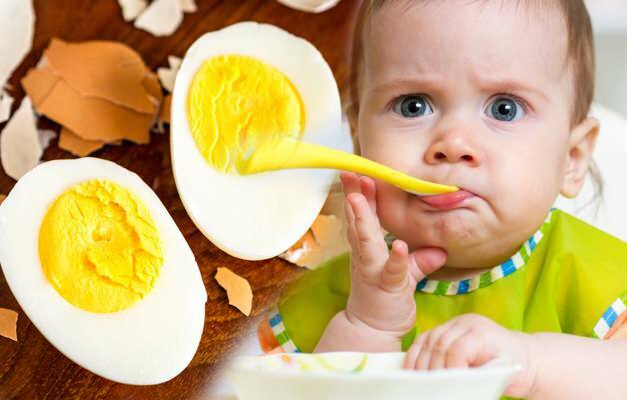 ¿La alergia al huevo? Receta de huevo para bebes