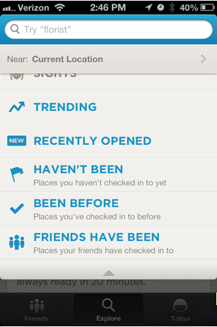 Foursquare abrió recientemente